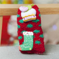 Eltern-Kind Weihnachtssocken Korallen Samtboden Socken Mädchen Cartoon Anti-Rutsch-Knöchel-Zimmer Socken Großhandel Fabrik
